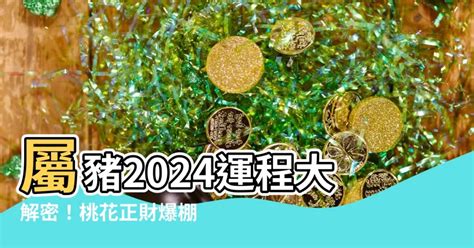 2024 屬豬|2024年屬豬人全年整體運勢詳解